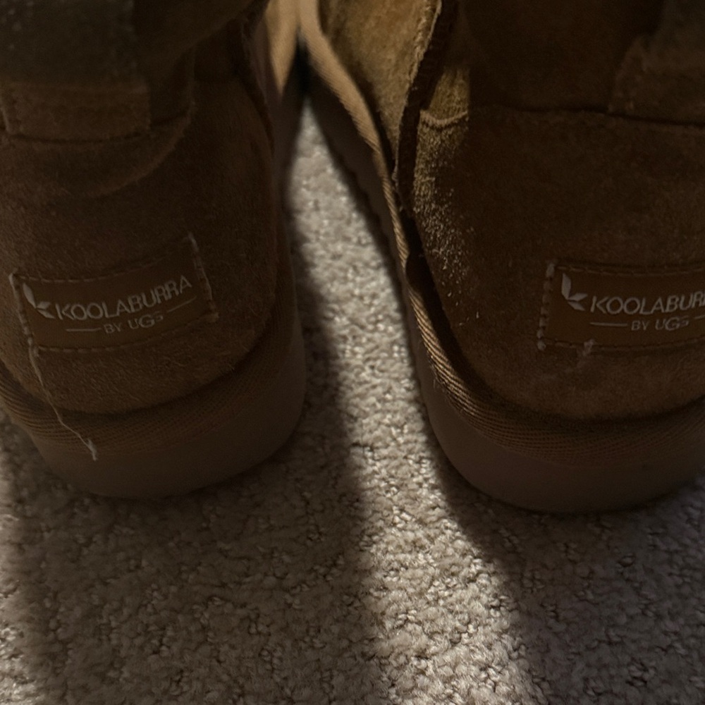 Koolaburra Brown Suede Women's Shoes